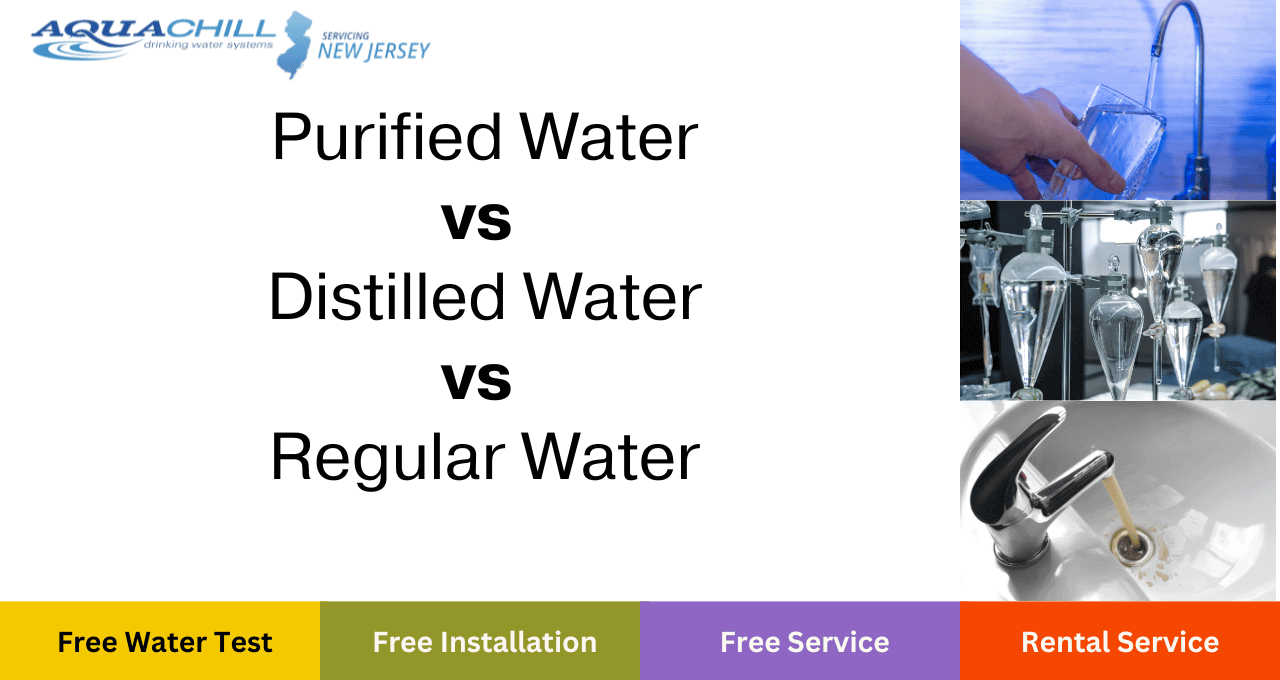 distilled water vs purified water Discover the essential contrasts between purified, distilled, and regular water. This article explores their difference in treatment process, benefits, and uses to help you make an informed choice about your water consumption.